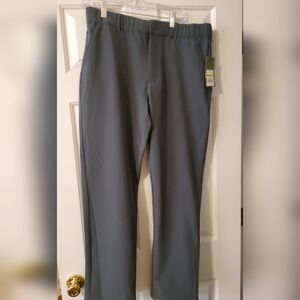 Men's Goodfellow Tech Trouser Gray Size Medium